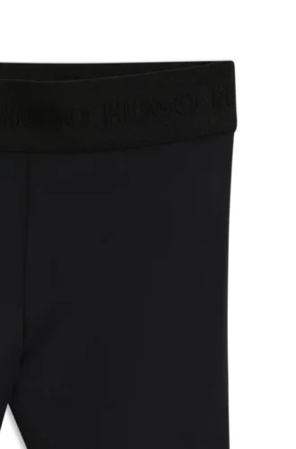Jersey-Leggings für Kinder mit Nietenlogo
