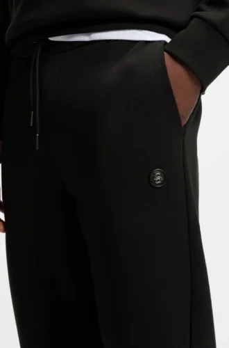 Jogginghose aus Baumwollmischung mit Double-B-Monogramm-Emblem
