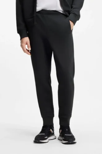 Jogginghose aus Baumwollmischung mit gesticktem Logo