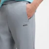Jogginghose aus Baumwollmischung mit gesticktem Logo
