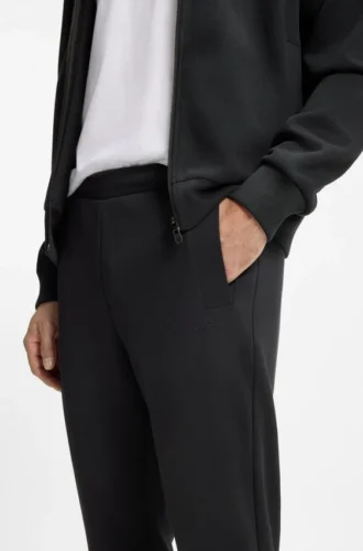 Jogginghose aus Baumwollmischung mit gesticktem Logo