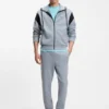 Jogginghose aus Baumwollmischung mit gesticktem Logo