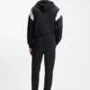Jogginghose aus Baumwollmischung mit gesticktem Logo