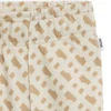 Jungen-Jogginghose mit Reißverschluss am Saum und Monogramm-Print Jungen-Jogginghose mit Reißverschluss am Saum und Monogramm-Print
