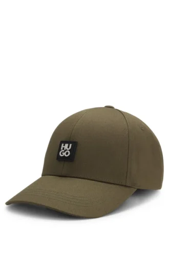 Kappe aus Baumwolltwill mit gestapeltem Logo Kappe aus Baumwolltwill mit gestapeltem Logo