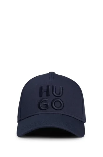 Kappe aus Baumwolltwill mit gesticktem, übereinanderliegendem Logo Kappe aus Baumwolltwill mit gesticktem, übereinanderliegendem Logo