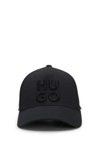 Kappe aus Baumwolltwill mit gesticktem, übereinanderliegendem Logo Kappe aus Baumwolltwill mit gesticktem, übereinanderliegendem Logo