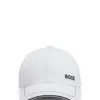 Kappe aus Baumwolltwill mit Kontrastbesatz und gesticktem Logo Kappe aus Baumwolltwill mit Kontrastbesatz und gesticktem Logo
