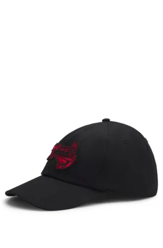 Kappe aus Baumwolltwill mit Logo-Patch Kappe aus Baumwolltwill mit Logo-Patch