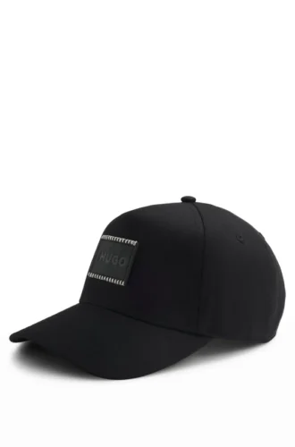 Kappe aus Baumwolltwill mit Logo-Patch