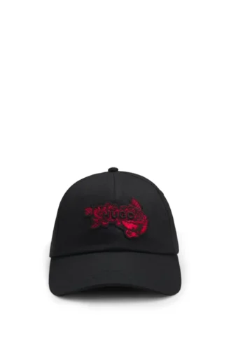 Kappe aus Baumwolltwill mit Logo-Patch Kappe aus Baumwolltwill mit Logo-Patch