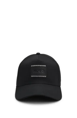 Kappe aus Baumwolltwill mit Logo-Patch