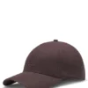 Kappe aus Leinen mit gesticktem Logo