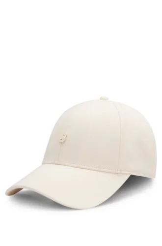 Kappe aus Stretch-Baumwolle mit Double-B-Monogramm