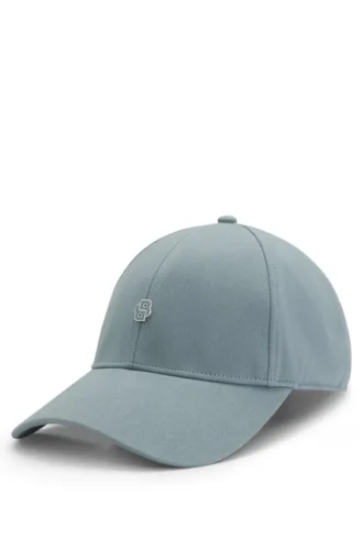 Kappe aus Stretch-Baumwolle mit Double-B-Monogramm