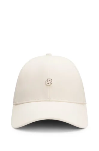 Kappe aus Stretch-Baumwolle mit Double-B-Monogramm