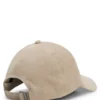 Kappe aus Wildleder mit Metall-Logo-Niete