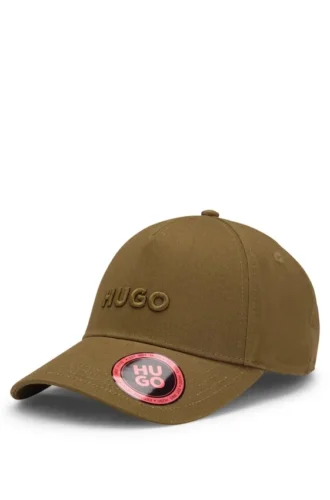 Kappe mit gesticktem Logo aus Baumwolltwill Kappe mit gesticktem Logo aus Baumwolltwill