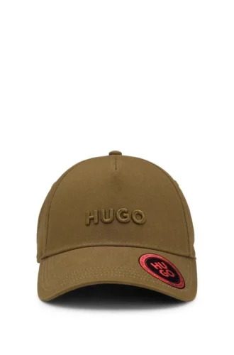 Kappe mit gesticktem Logo aus Baumwolltwill Kappe mit gesticktem Logo aus Baumwolltwill
