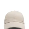 Kappe mit Logo-Niete aus Wildleder