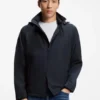 Kapuzenjacke in Regular-Fit mit wasserabweisender Ausrüstung