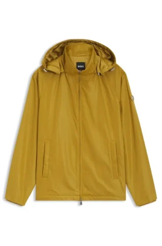 Kapuzenjacke in Regular-Fit mit wasserabweisender Ausrüstung