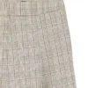 Karierte Hose in Oversize-Passform aus Stretchwolle