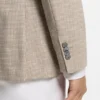 Karierte Jacke in Regular-Fit aus komfortablem Stretchstoff