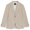 Karierte Jacke in Regular-Fit aus komfortablem Stretchstoff