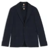 Karierte Slim-Fit-Jacke aus Baumwollmischung