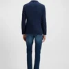 Karierte Slim-Fit-Jacke aus Stretch-Bekleidung
