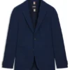 Karierte Slim-Fit-Jacke aus Stretch-Bekleidung