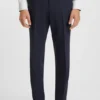 Karierter dreiteiliger Anzug in Extra-Slim-Fit aus Stretchstoff