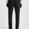 Karierter Slim-Fit-Anzug aus Stretch-Wolle