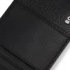 Kartenetui aus Leder mit Logo-Schriftzug