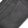 Kartenetui mit Logo-Schriftzug aus italienischem Leder