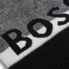 Kinder-Beanie mit Bommel und Jacquard-Logo Kinder-Beanie mit Bommel und Jacquard-Logo