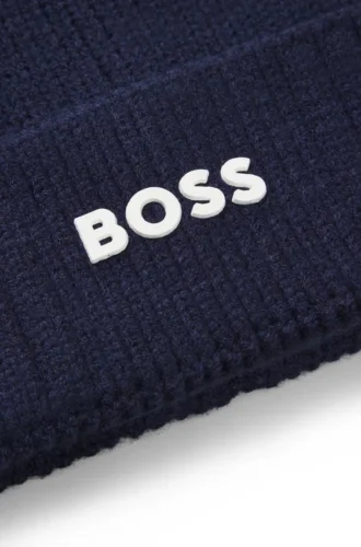 Kinder-Beanie mit Logo-Aufdruck