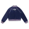 Kinder-Bomberjacke mit Markenlogo und Sternen