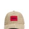 Kinder-Cap aus Baumwolltwill mit übereinanderliegenden Logos