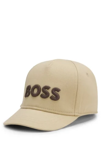 Kinder-Cap aus Baumwolltwill mit gesticktem Logo