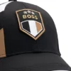 Kinder-Cap mit charakteristischen Details und Colour-Blocking