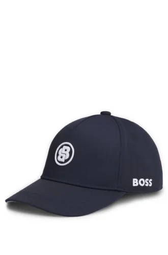 Kinder-Cap mit gesticktem Double-B-Monogramm