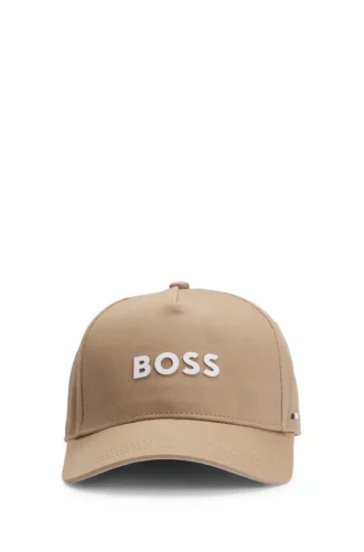 Kinder-Cap mit Logo-Print aus Baumwolltwill
