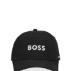 Kinder-Cap mit Logo-Print aus Baumwolltwill