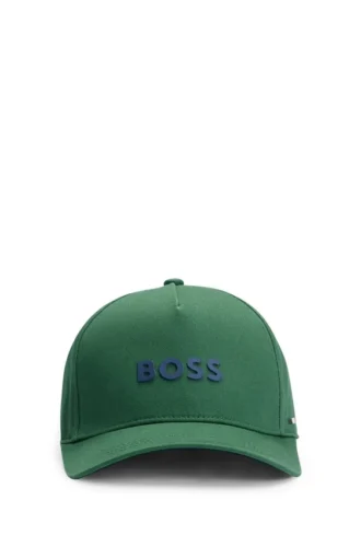 Kinder-Cap mit Logo-Print aus Baumwolltwill