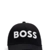 Kinder-Cap mit Logo-Print aus Baumwolltwill
