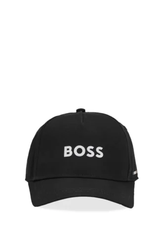 Kinder-Cap mit Logo-Print aus Baumwolltwill