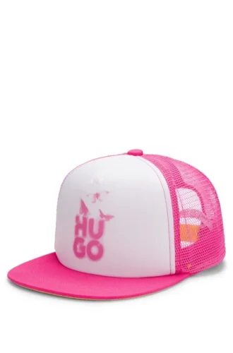 Kinder-Cap mit Schaumstofffront und Logo-Print