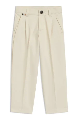 Kinder-Chinos aus Stretch-Baumwolltwill